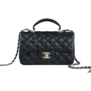 CH@NEL 23P Classic Flap mini black 20*13*9cm