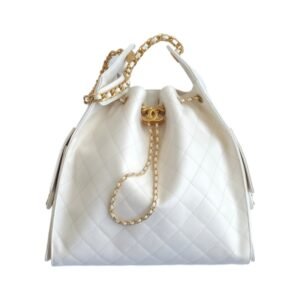 Ch@nel 25bag white HOBO (40*30*15cm)