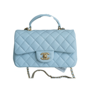 Ch@nel 21s Classic Flap mini Blue 20*13*9cm