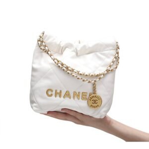 CH@NEL 22 MINI HANDBAG White  (20*19*6cm)